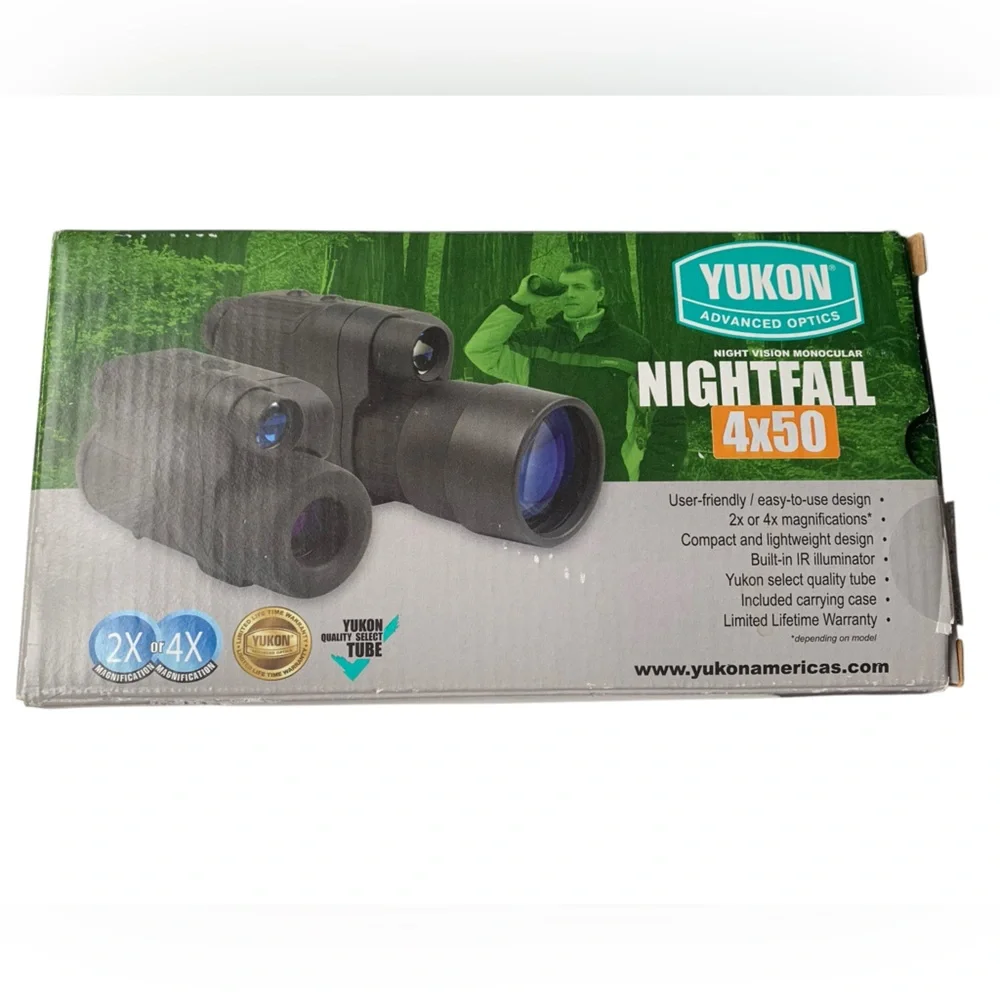 Nightfall 4x50 Night Vision Binoculars - Black in Box W/ Manual Sports Hunting
